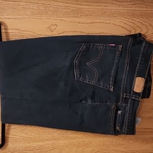Dark blue, Levi boot cut jeans